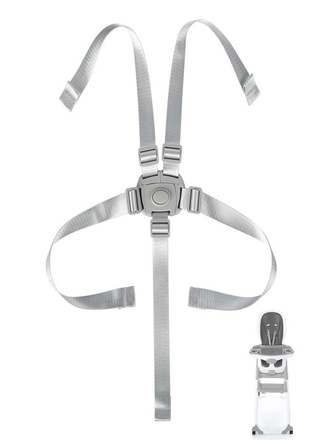 Runhike Adjustable High Chair Straps Replacement Compatible with Ingenuity for Most for Most 5 Point High Chairs,Secure Buckle,1PC - Image 1
